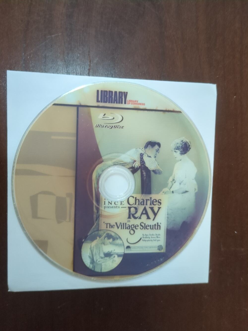 The village sleuth Charles Ray Blu-ray disc only